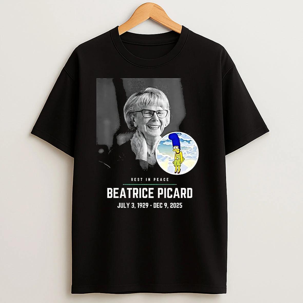 Rest In Peace Beatrice Picard 2025 T Shirt