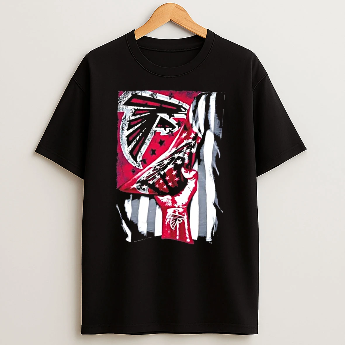 Revealing The Glory Atlanta Falcons X Usa Flag T Shirt