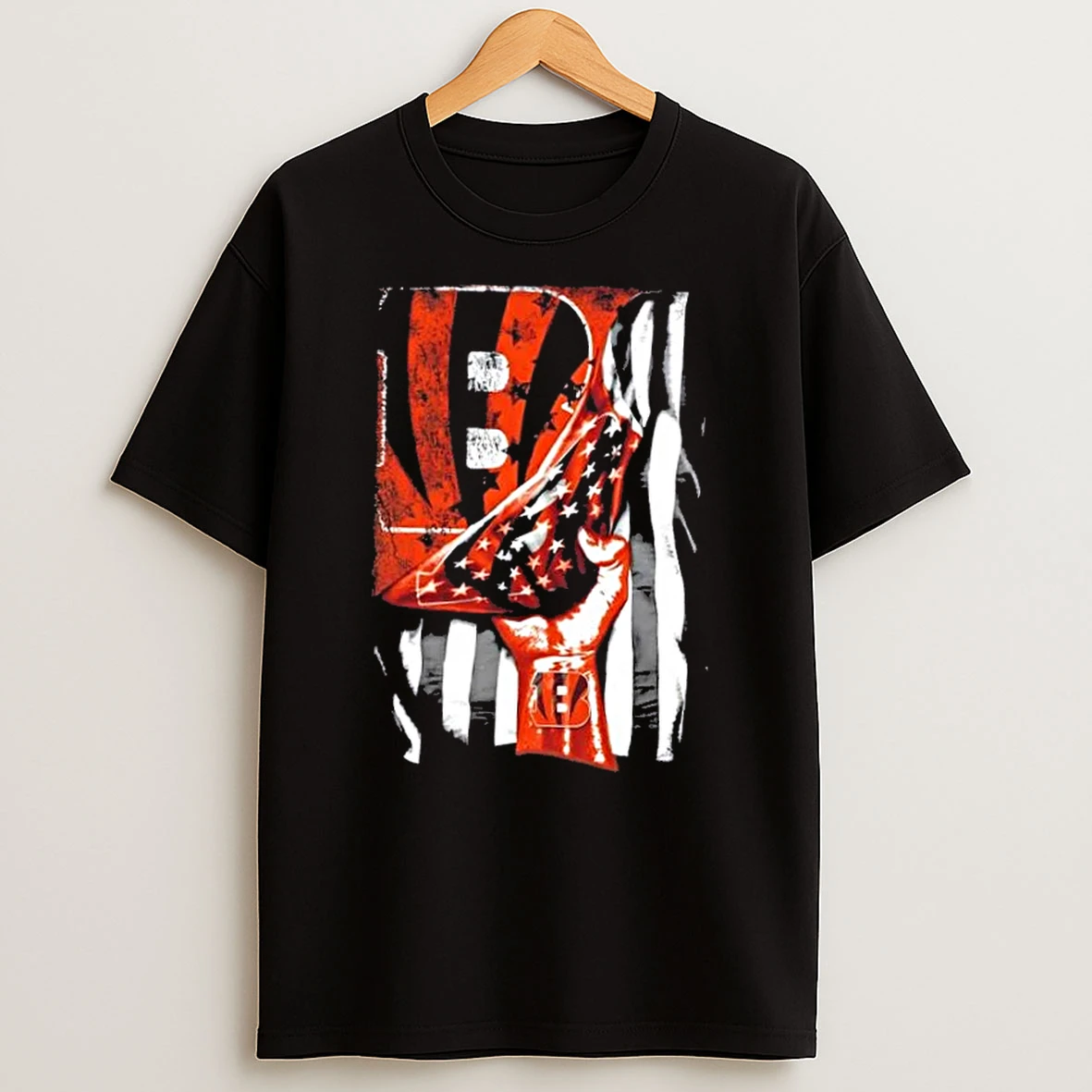 Revealing The Glory Cincinnati Bengals X Usa Flag T Shirt