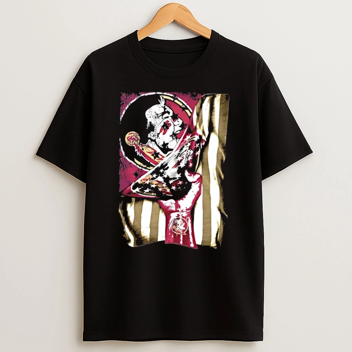 Revealing The Glory Florida State Seminoles X Usa Flag T Shirt
