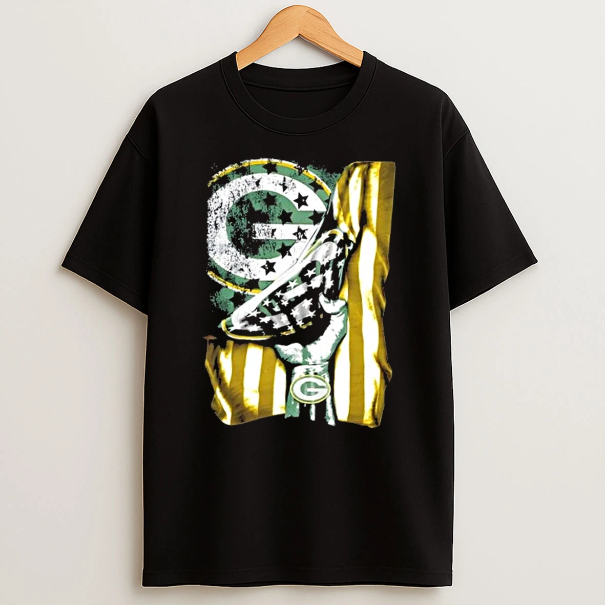 Revealing The Glory Green Bay Packers X Usa Flag T Shirt