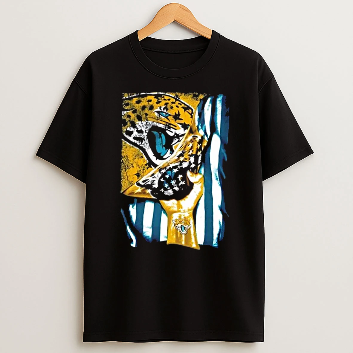 Revealing The Glory Jacksonville Jaguars X Usa Flag T Shirt