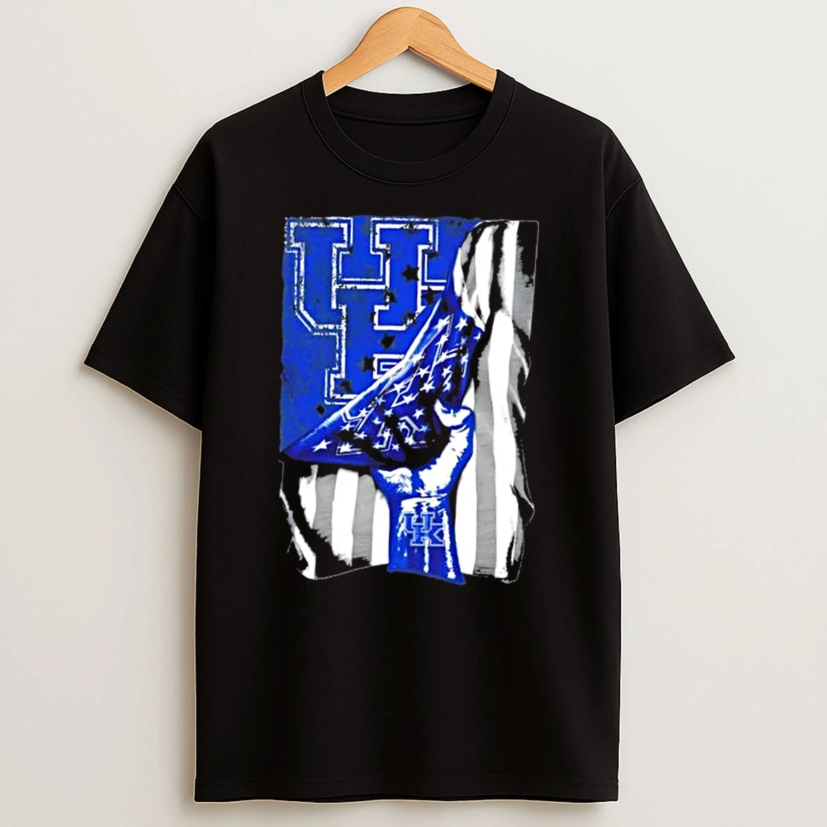 Revealing The Glory Kentucky Wildcats X Usa Flag T Shirt