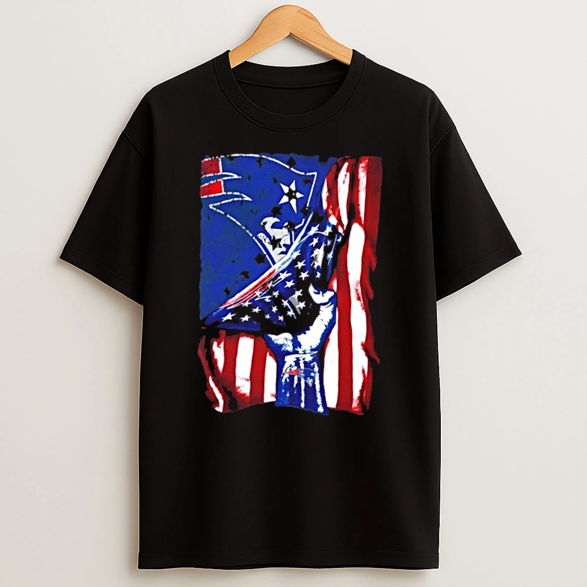 Revealing The Glory New England Patriots X Usa Flag T Shirt