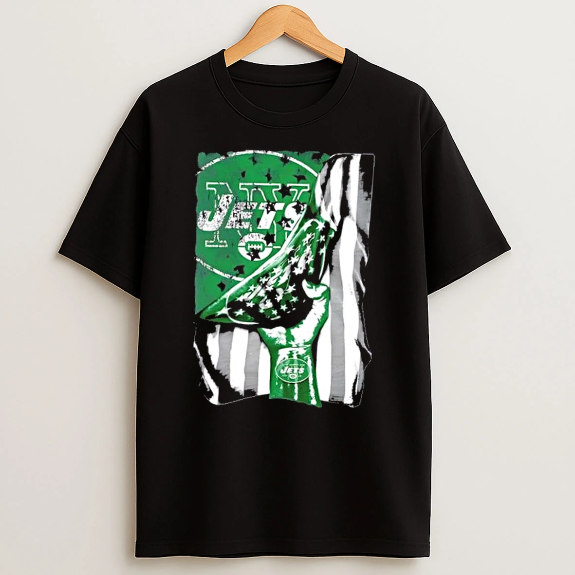 Revealing The Glory New York Jets X Usa Flag T Shirt