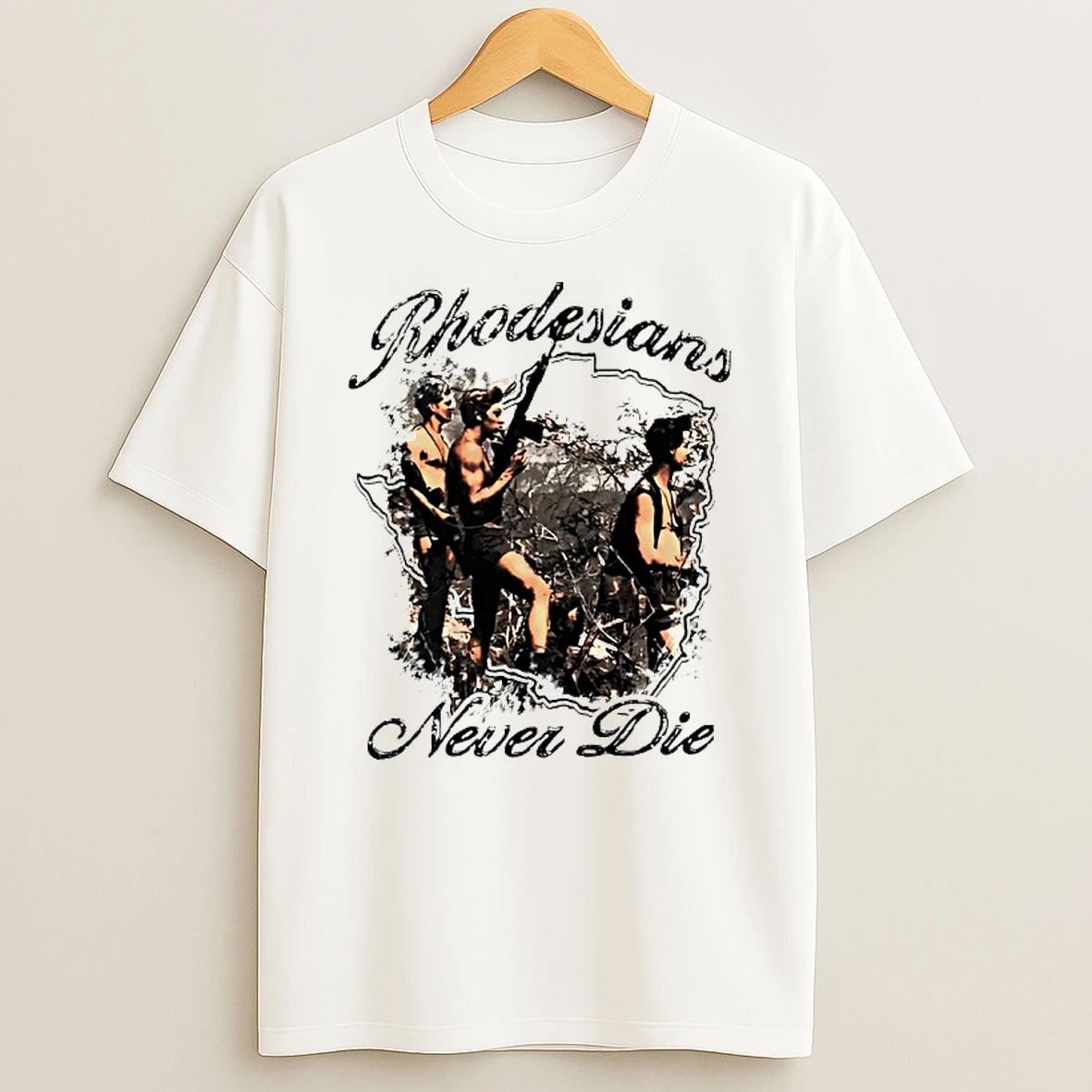 Rhodesians Never Die T Shirt