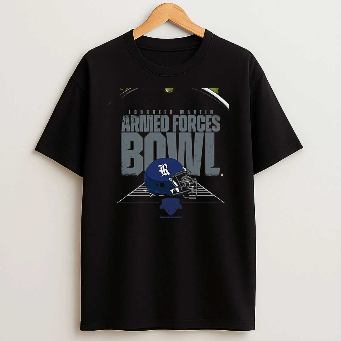 Rice Owls 2026 Armed Forces Bowl Helmet Chriast T Shirt