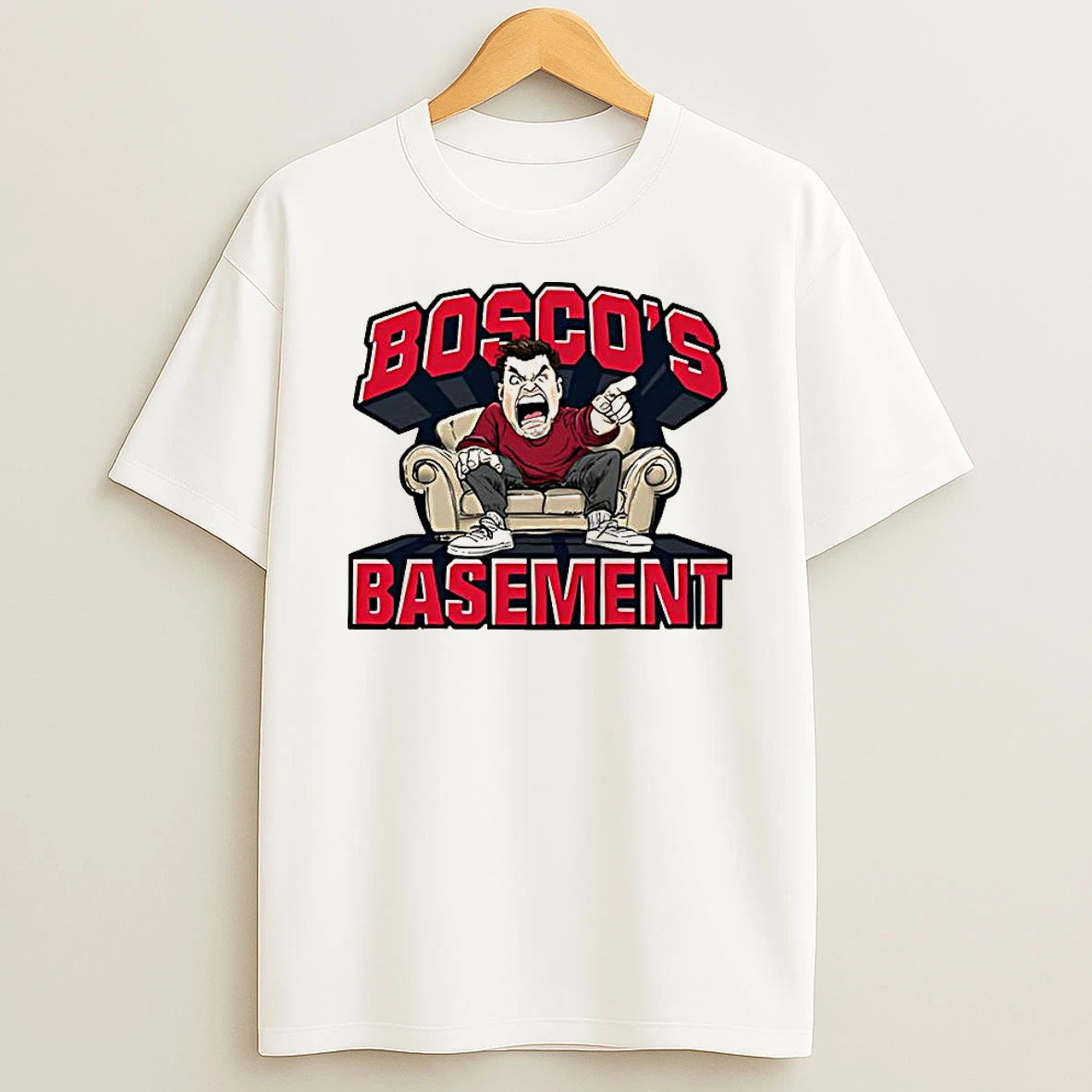 Rico Boscos Basement Arizona Wildcats Vs Alabama Crimson T Shirt
