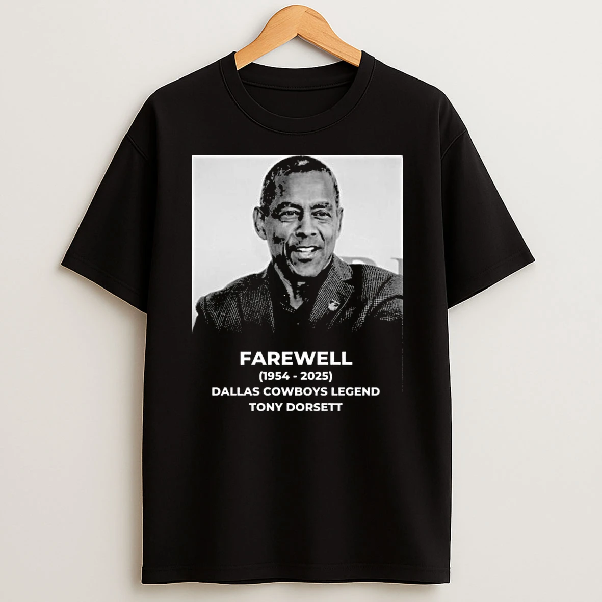 Rip Dallas Legend Tony Dorsett 1954 2025 T Shirt