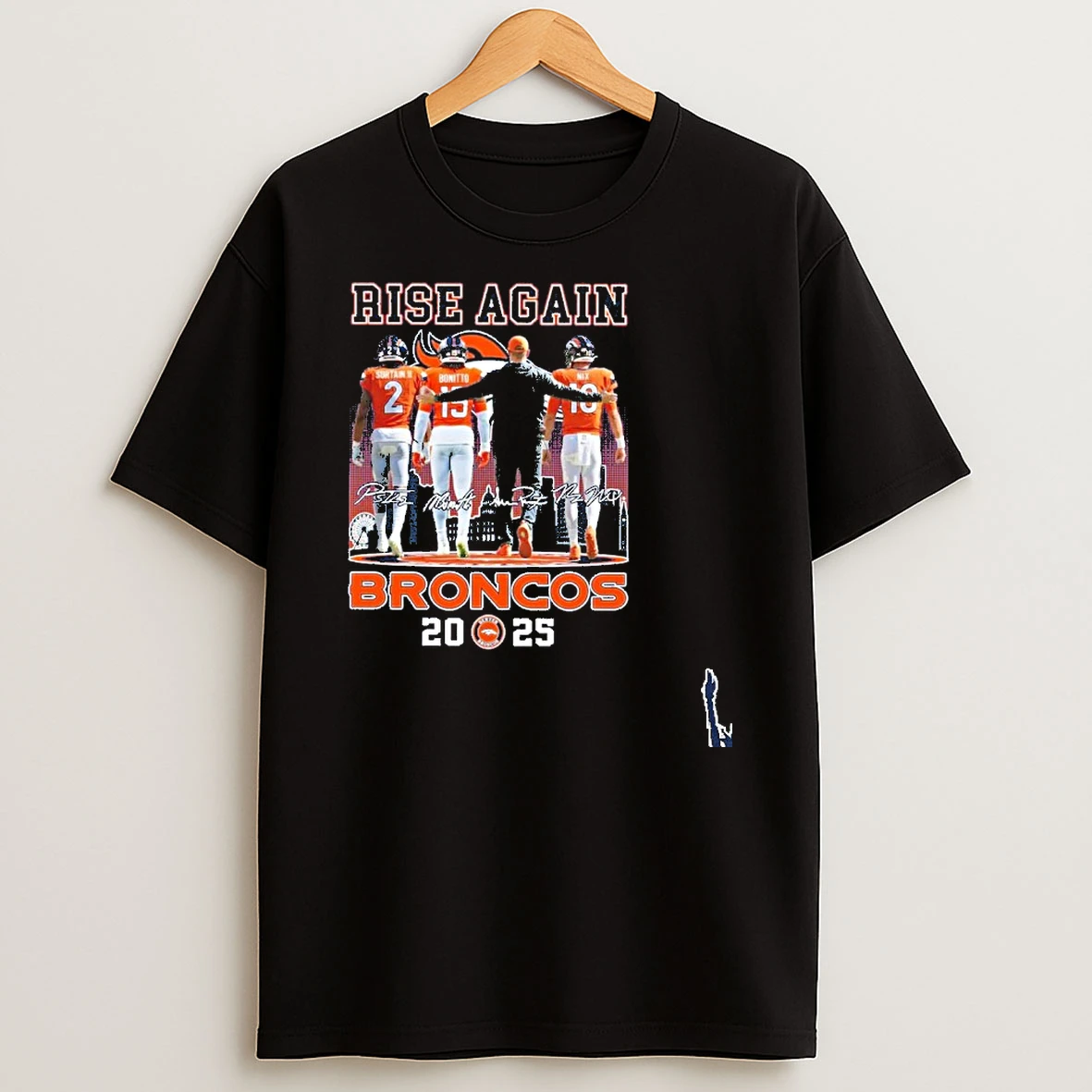 Rise Again Player Signature Broncos 2025 City T Shirt