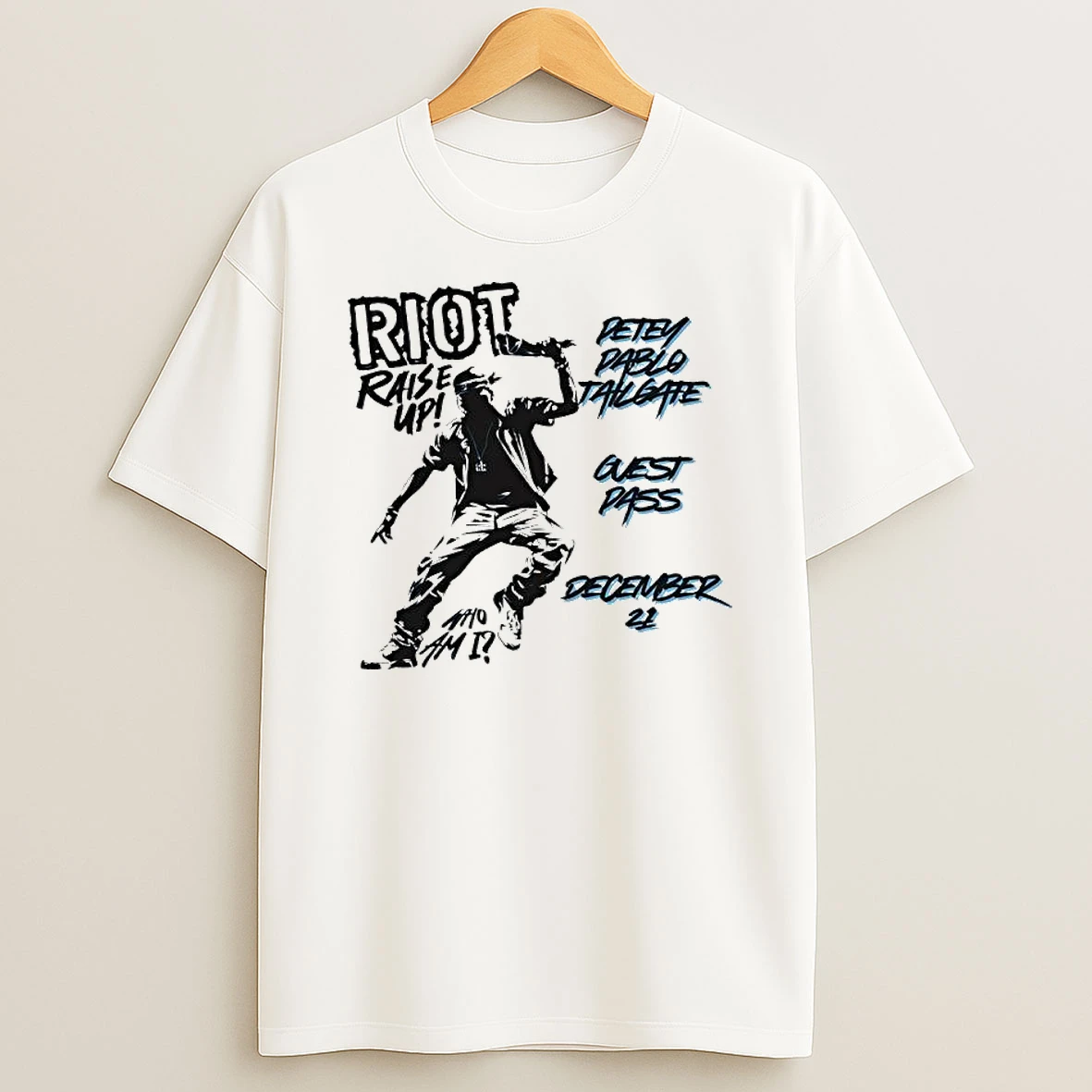 Roaring Riot Petey Pablo Tailgate December 21 Who Am I T Shirt