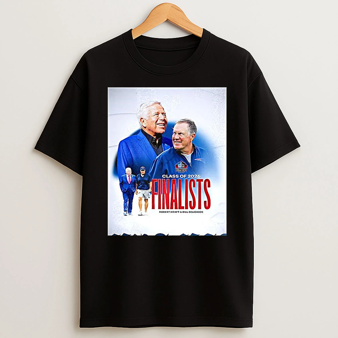 Robert Kraft And Bill Belichick Class Of 2026 Finalists T Shirt