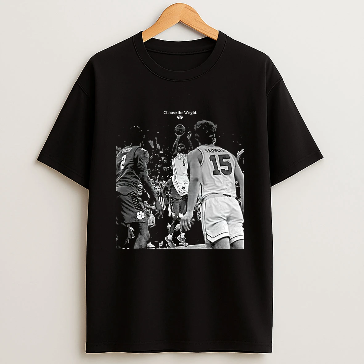 Robert Wright Iii Byu Cougars Choose The Right T Shirt