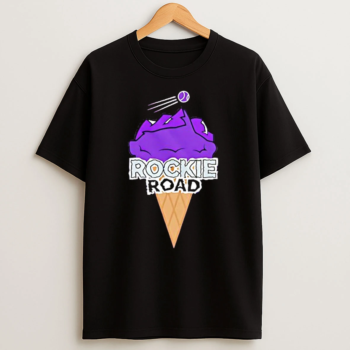 Rockie Road Ice Cream Colorado Rockies T Shirt