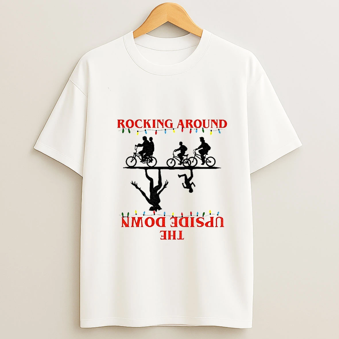 Rocking Around The Upside Down Friends Dont Lie Upside Down Movie Inspired T Shirt