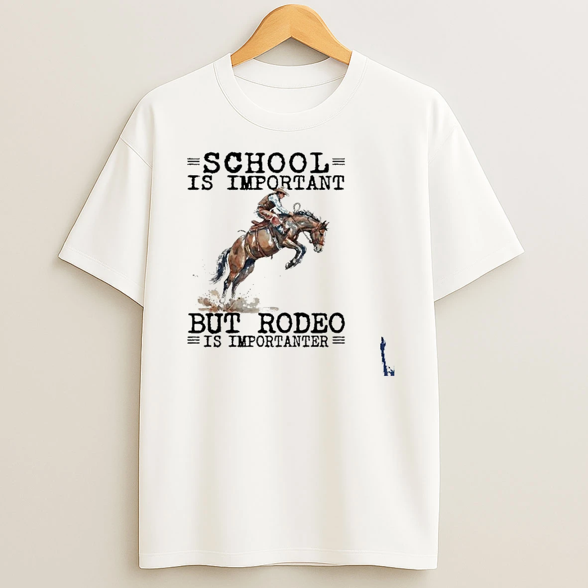 Rodeo School Is Important T Shirt