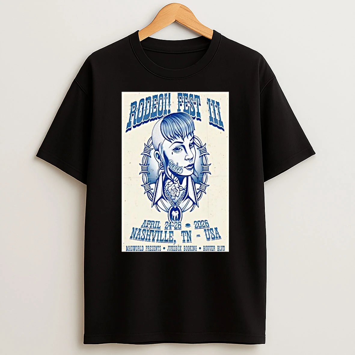Rodeoi Fest 3 In Nashville Tn On Apr 24 26 2026 T Shirt