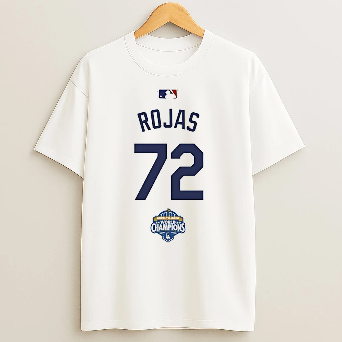 Rojas 72 Back To Back Champs World Champions T Shirt