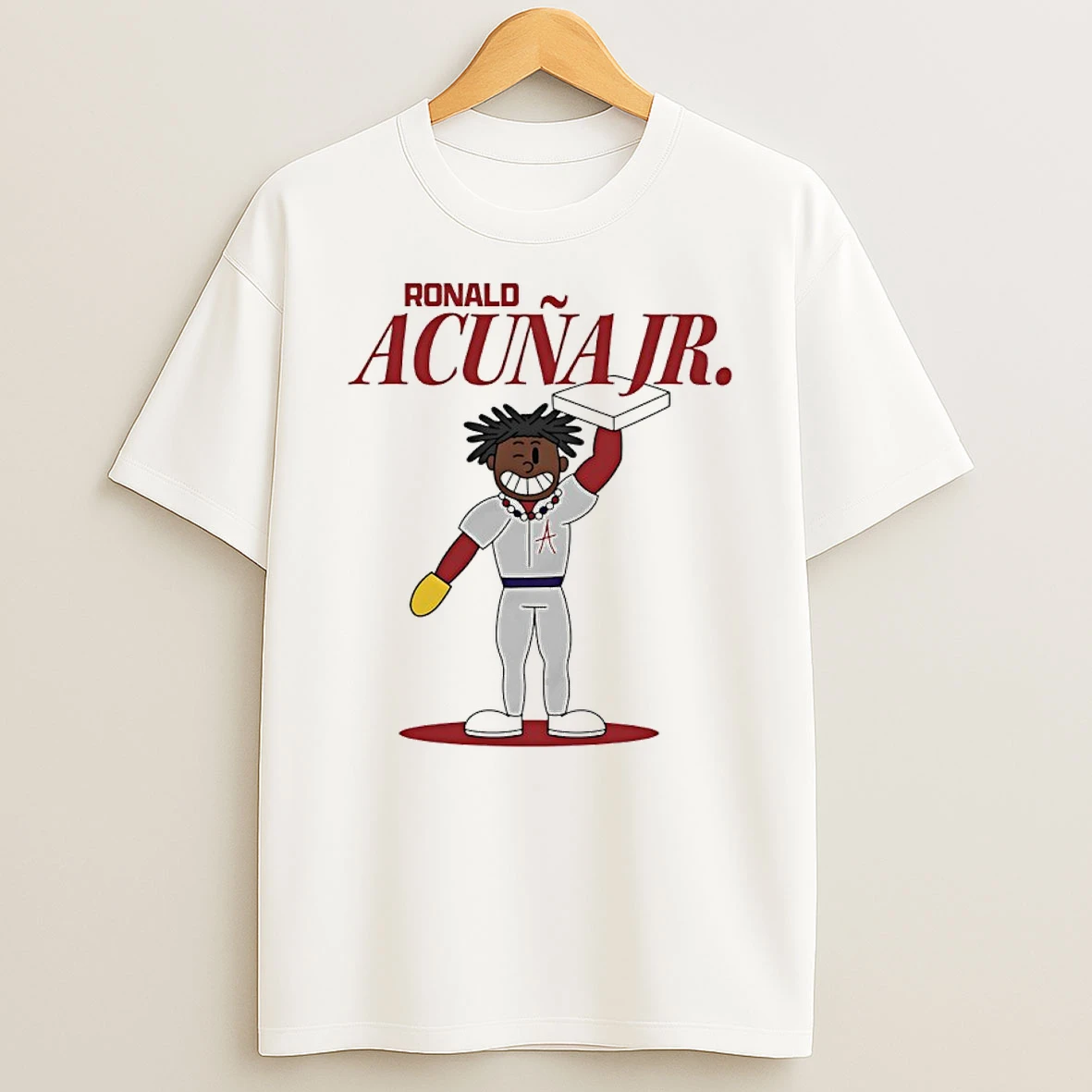 Ronald Acuna Jr Atlanta Braves Summer Cartoon T Shirt