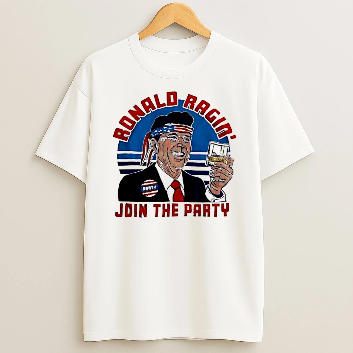 Ronald Ragin Join The Party President Graphic T Shirt