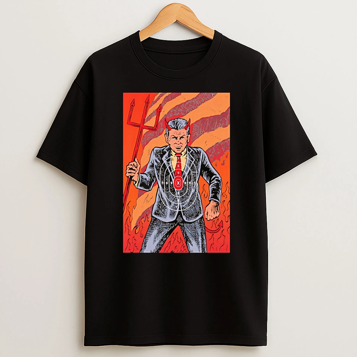 Ronald Reagan Is The Devil T Shirt