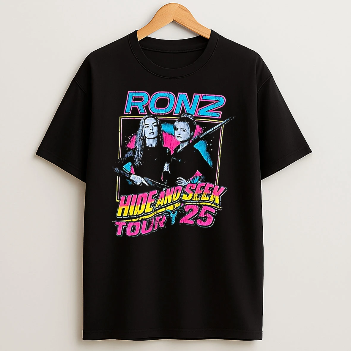 Ronz Hide And Seek Tour 2025 T Shirt