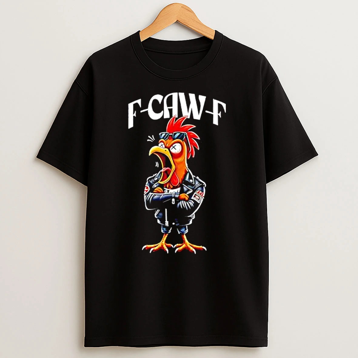 Rooster F Caw F Chicken Meme T Shirt