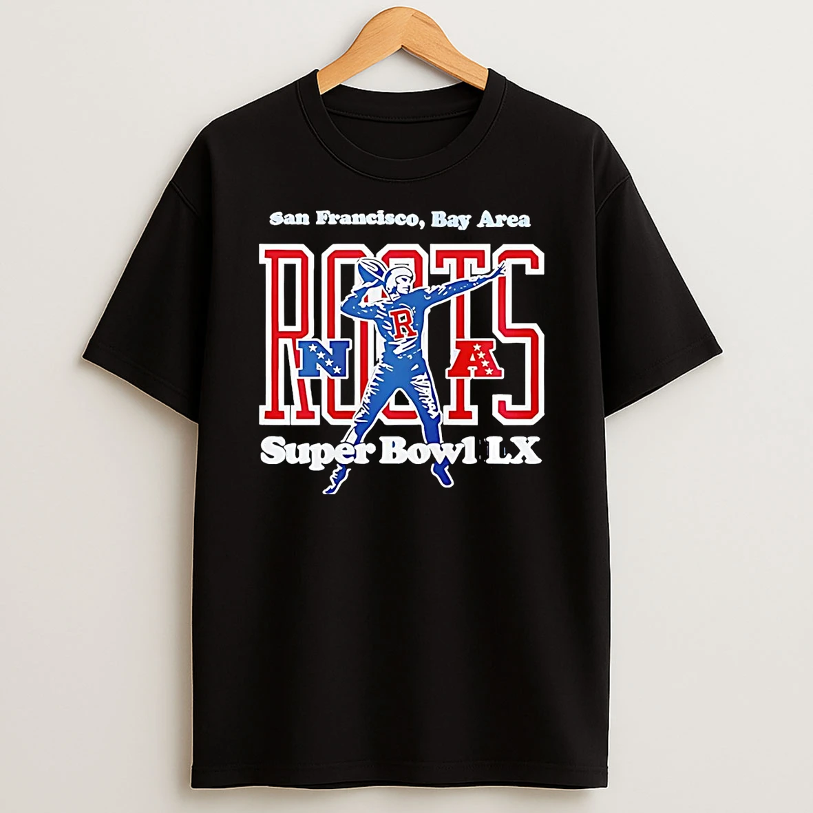 Roots Super Bowl Lx San Francisco Bay Area T Shirt