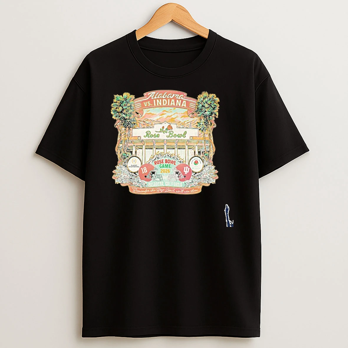 Rose Bowl 2026 Alabama Vs Iu T Shirt