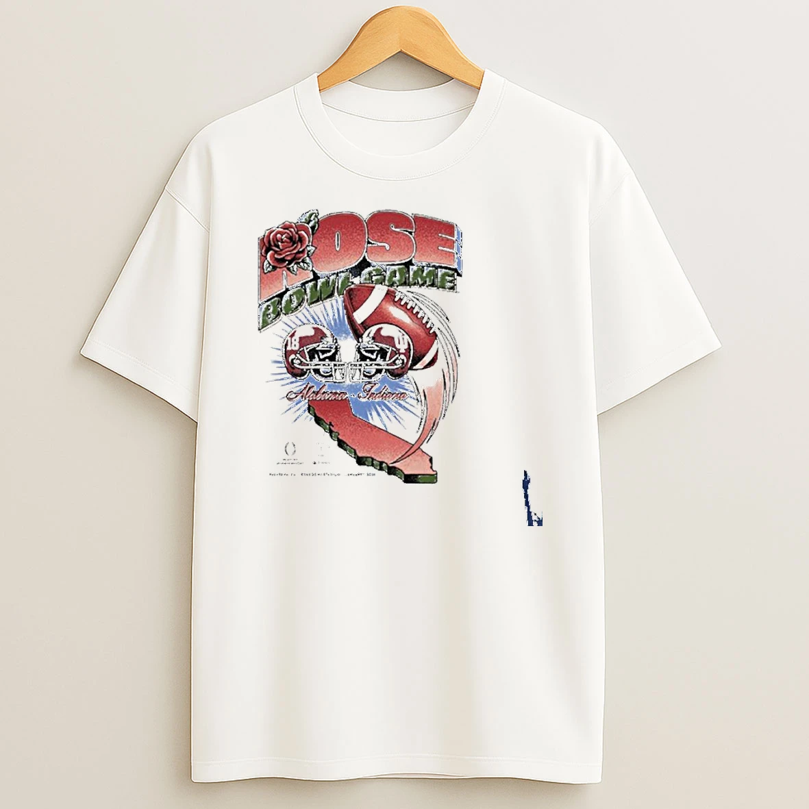 Rose Bowl Game Alabama Indiana T Shirt