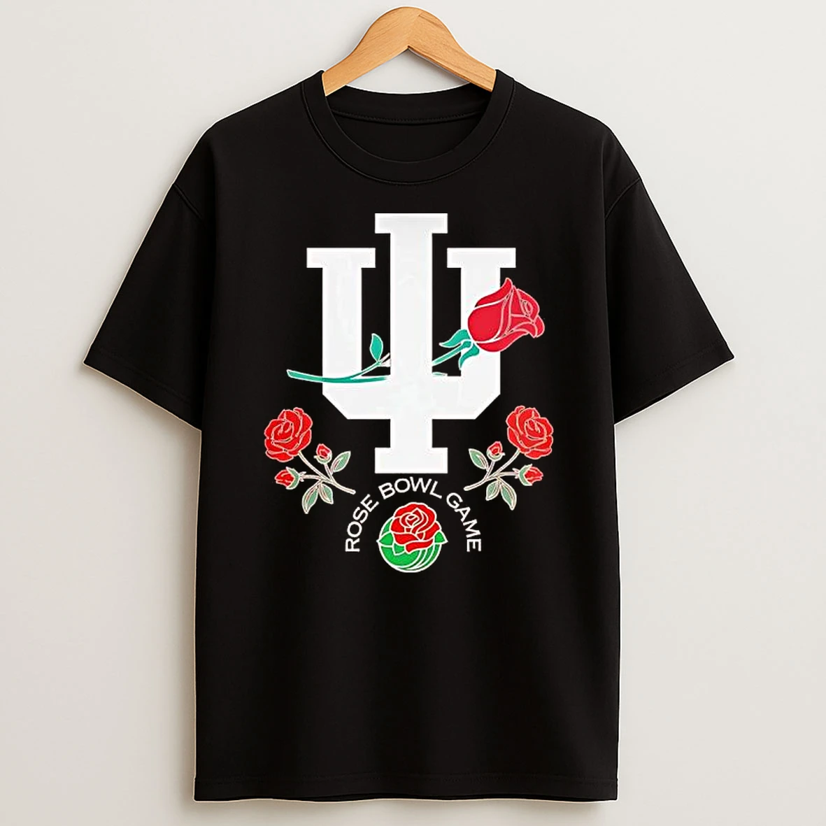 Rose Bowl Game Indiana University Logo T Shirt