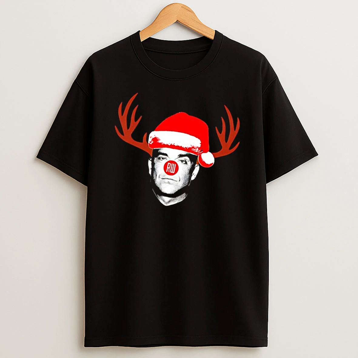 Rudolph Robbie Christmas T Shirt