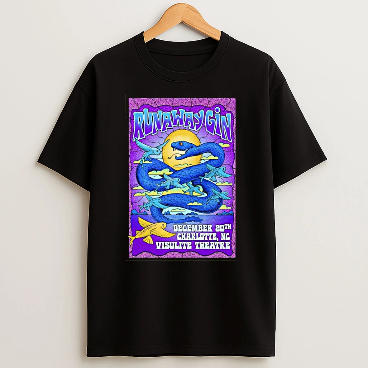 Runaway Gin Event Charlotte On Dec 20th 2025 T Shirt