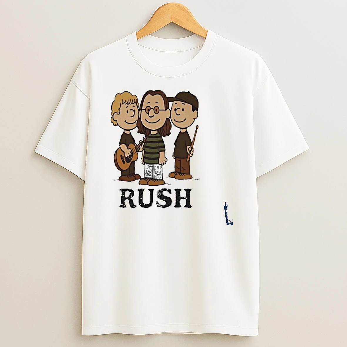 Rush Band As Peanuts T Shirt