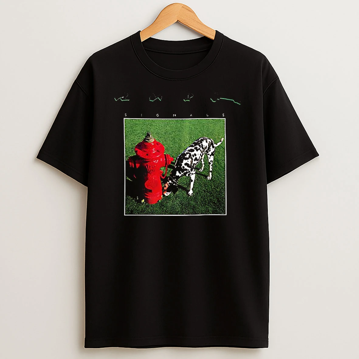 Rush Signals Dalmatian Dogs Mark Their Territory T Shirt