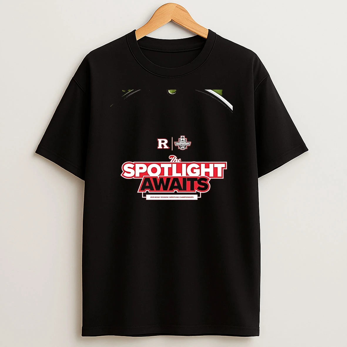 Rutgers Scarlet Knights Wrestling The Spotlight Awaits Chriast T Shirt
