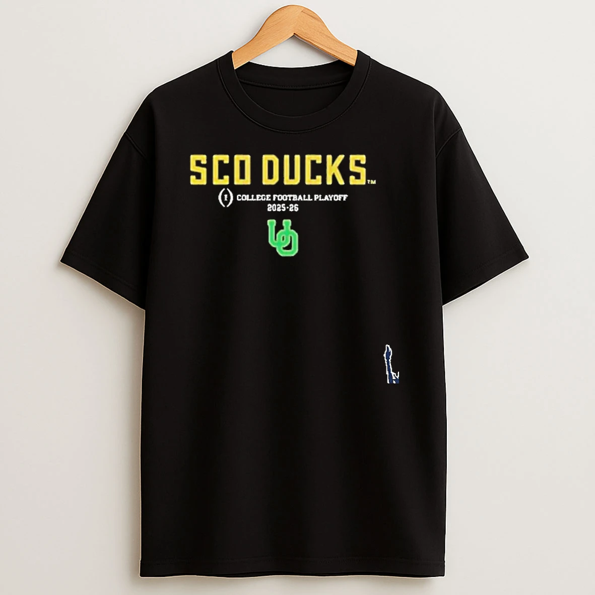 Sco Ducks Oregon Ducks 2025 2026 College Football Playoff T Shirt