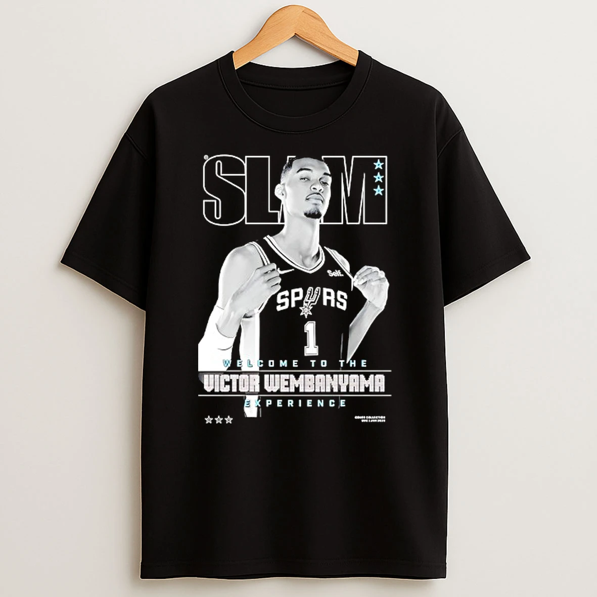 Slam San Antonio Spurs Welcome To The Victor Wembanyama Experience Tshirt Hoodie
