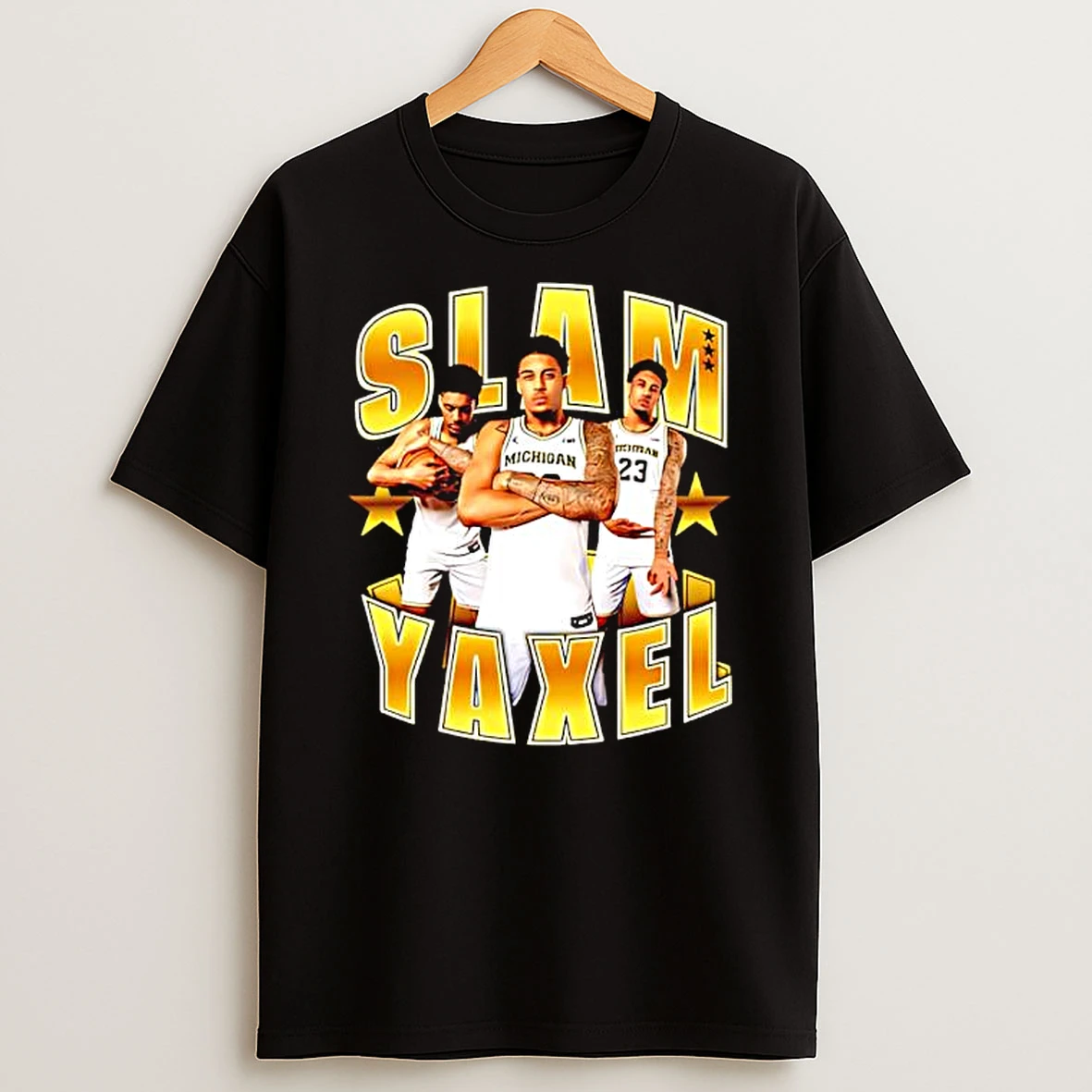 Slam Yaxel Lendeborg Michigan Jersey T Shirt