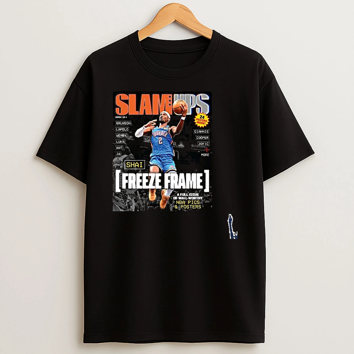 Slamups Shai Gilgeous Alexander Magazine T Shirt