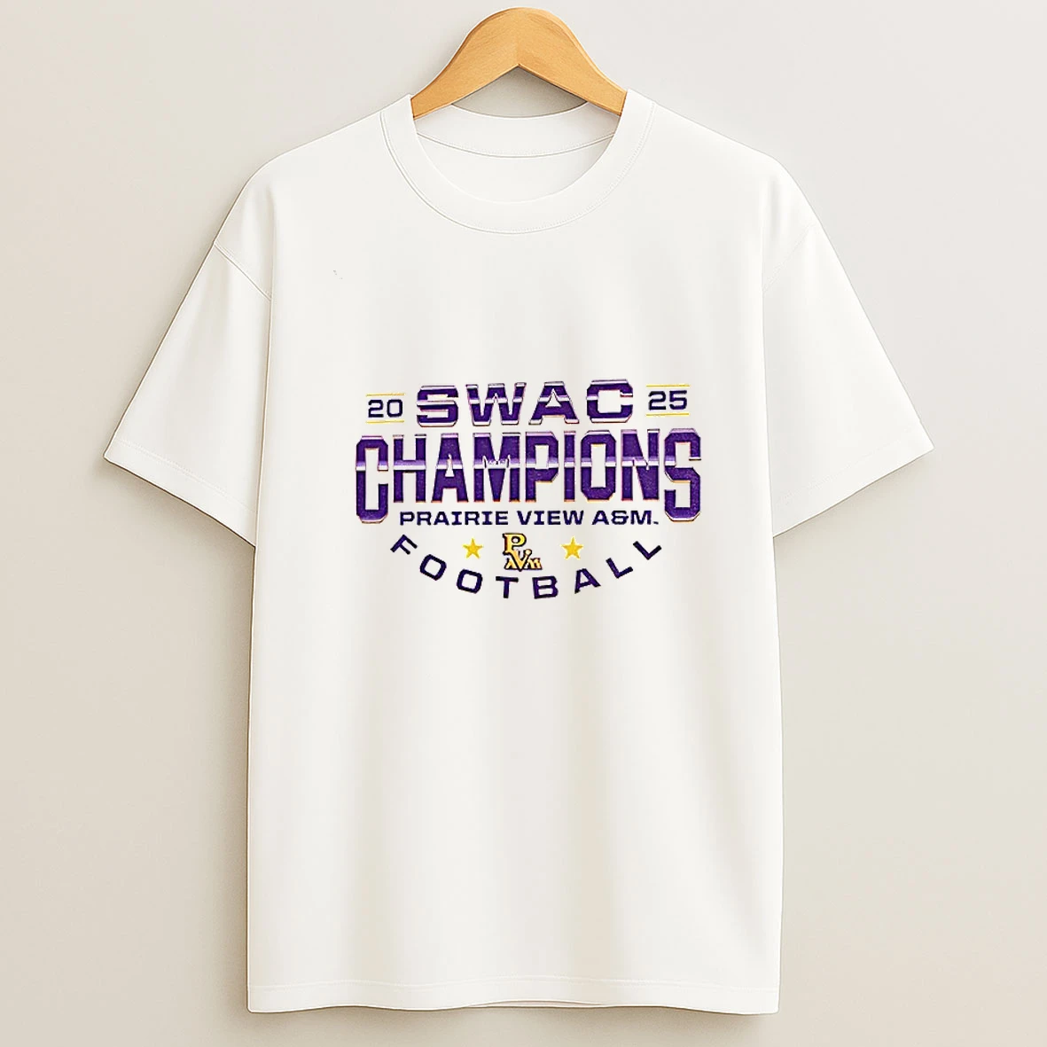 Swac Prairie View Am Champions Football 2025 T Shirt