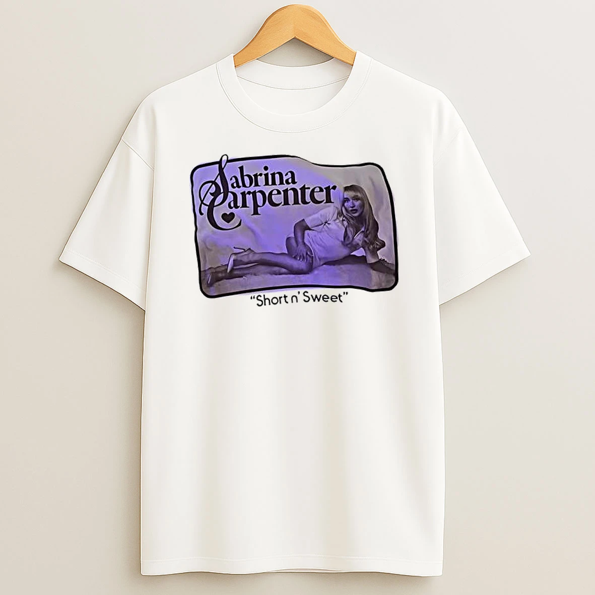 Sabrina Carpenter Short N Sweet Tour Graphic T Shirt
