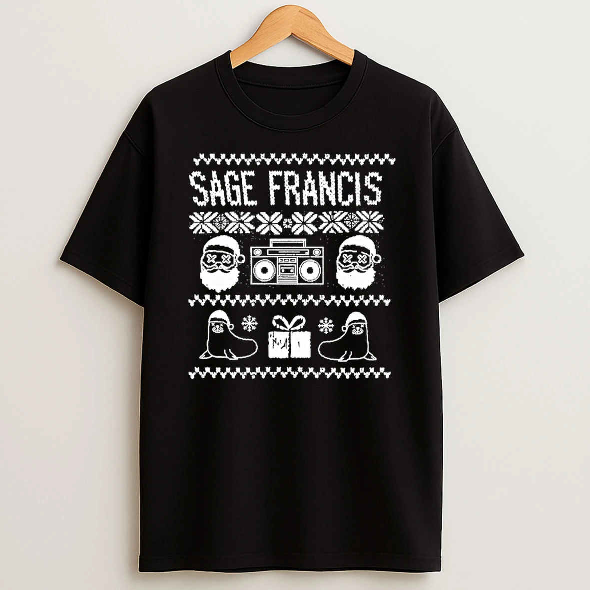 Sage Francis Ugly Christmas T Shirt