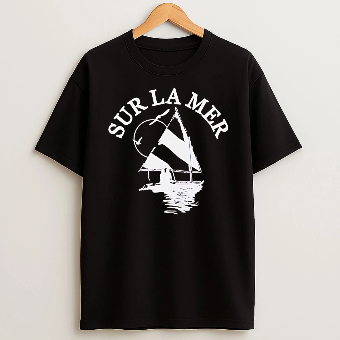 Sailboat Sur La Mer T Shirt
