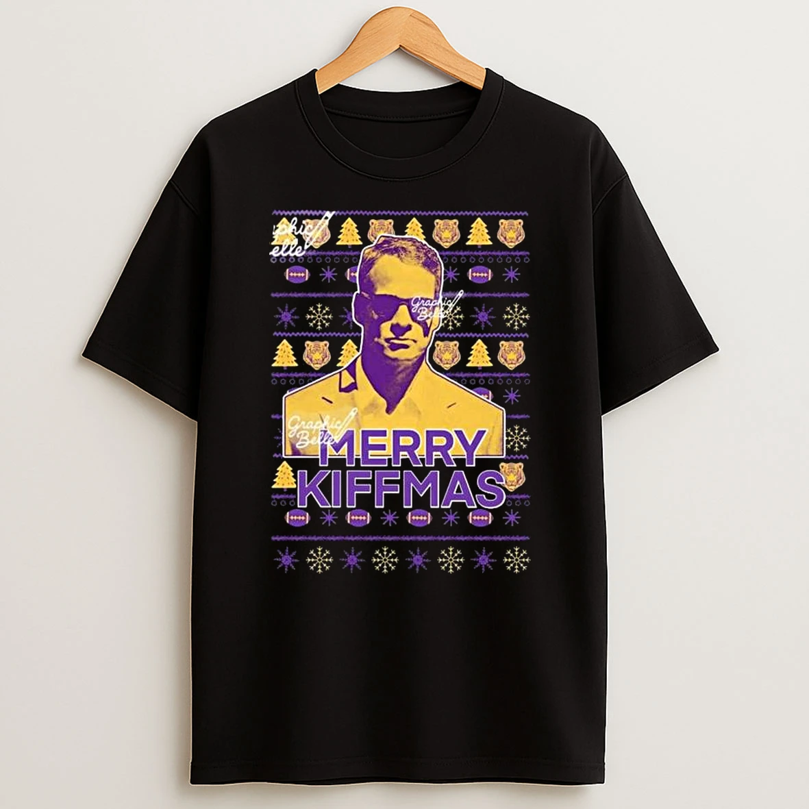 Saint Lane Lane Kiffin Merry Kiffmas T Shirt