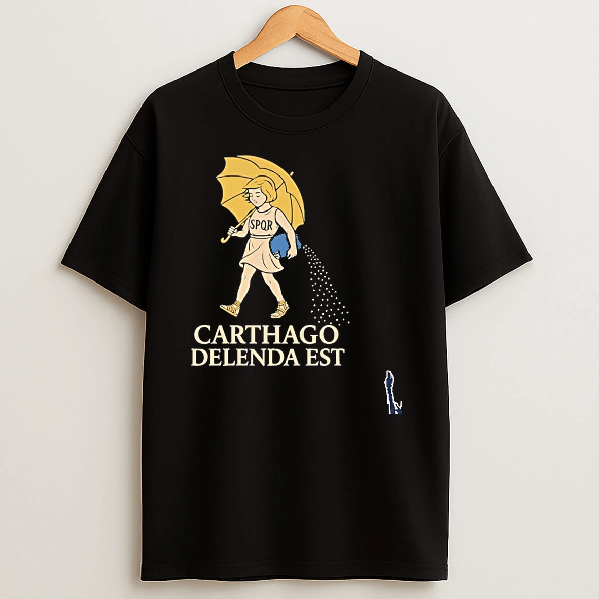 Salty Girl Carthago Delenda Est T Shirt