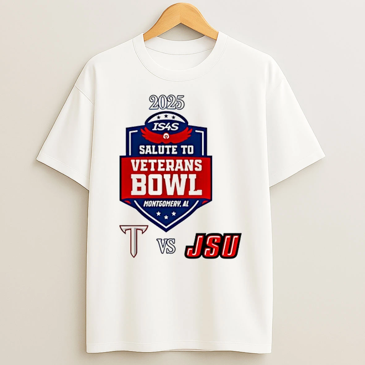 Salute To Veterans Bowl 2025 Troy Vs Jacksonville State T Shirt
