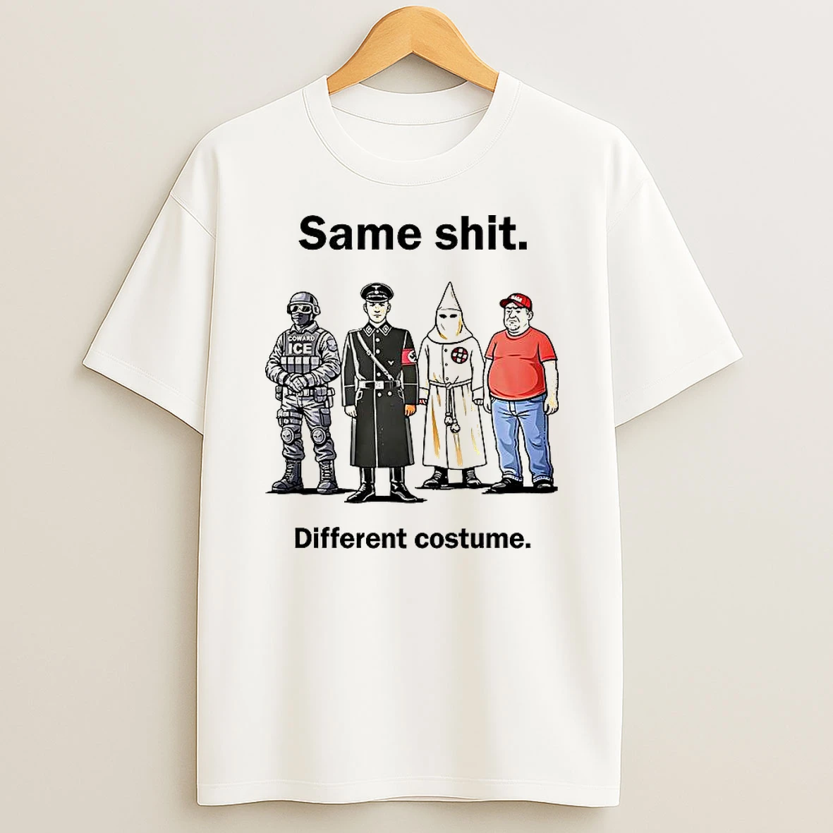 Same Shit Different Costume Cartoon T Shirt