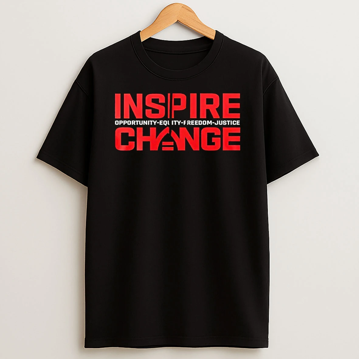 San Francisco 49ers Inspire Change Opportunity Equity Freedom T Shirt