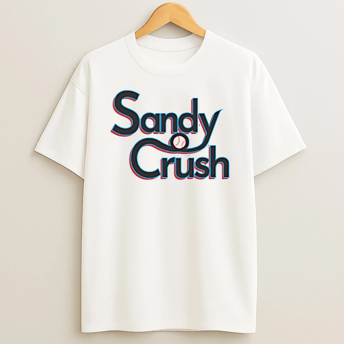 Sandy Crush Sandy Alcantara Miami Marlins Circle T Shirt